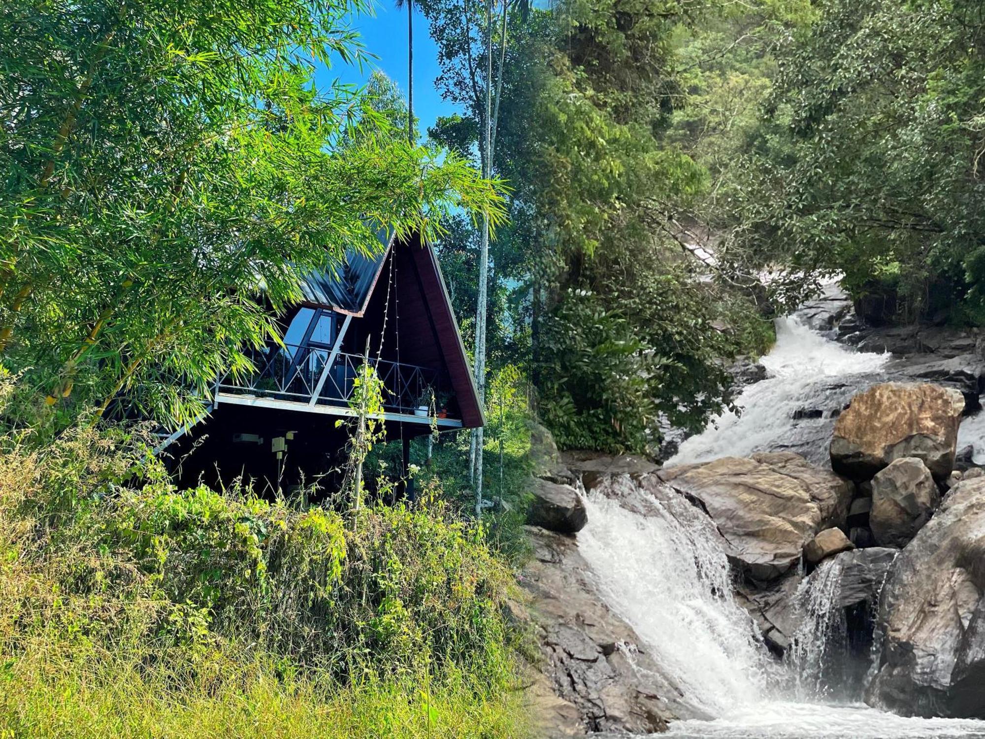 Wetlands Wayanad Pool Resort With Natural Waterfalls Padinjarathara Exterior photo